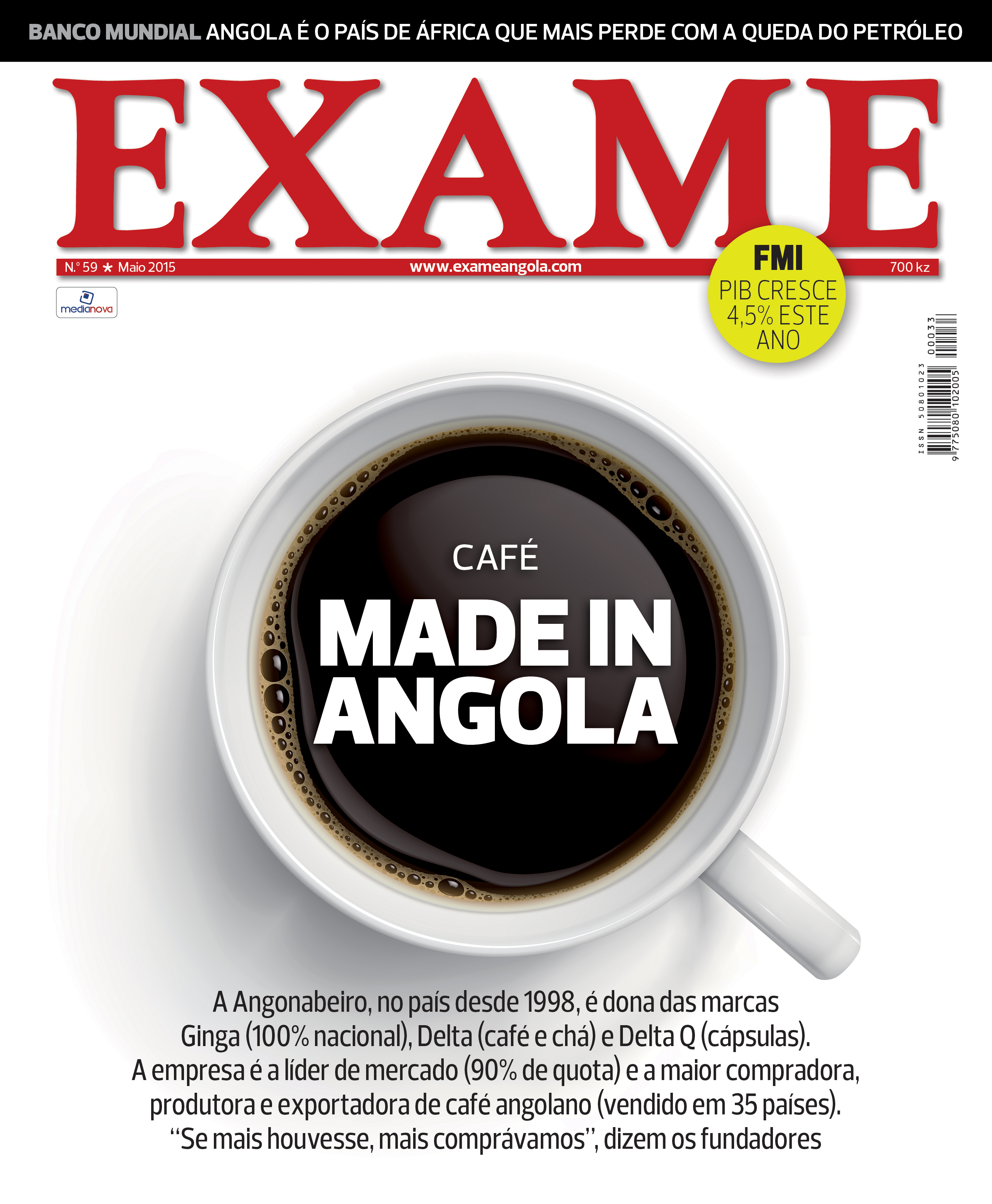 Exame Angola n.º 59 – maio 2015